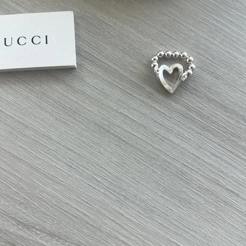 GUCCI Heart Ring NEW - Picture 5 of 5